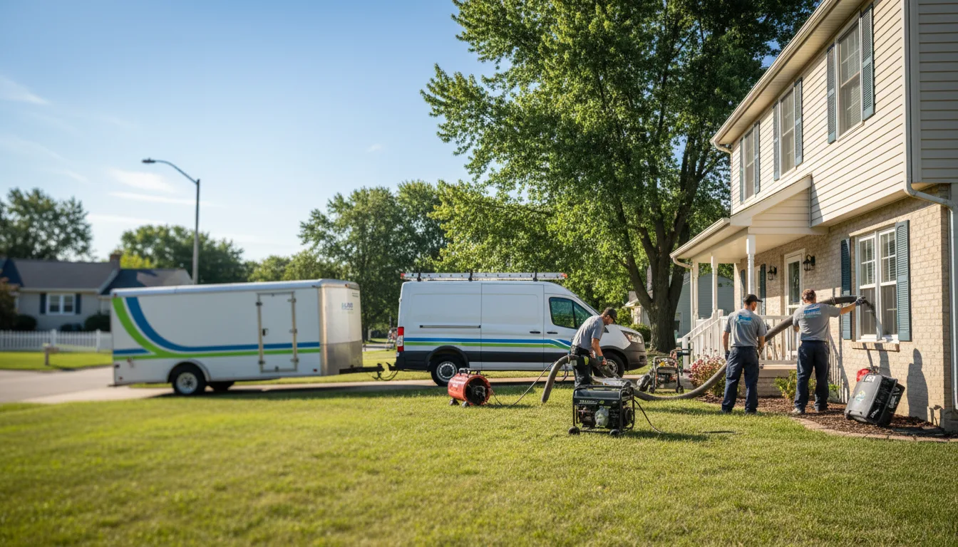 Flooded Basement Restoration And Cleanup With Repair in Syracuse, KS near me